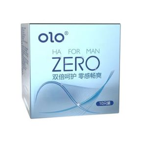 Olo Ha For Man Zero Ultra Thin Condom Blue - 10Pcs Pack